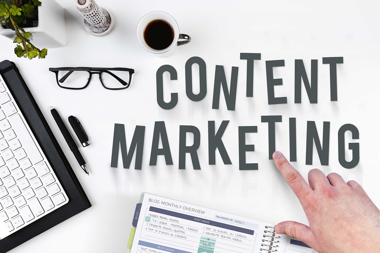 Professional content marketing agency team brainstorming digital strategy for brand growth