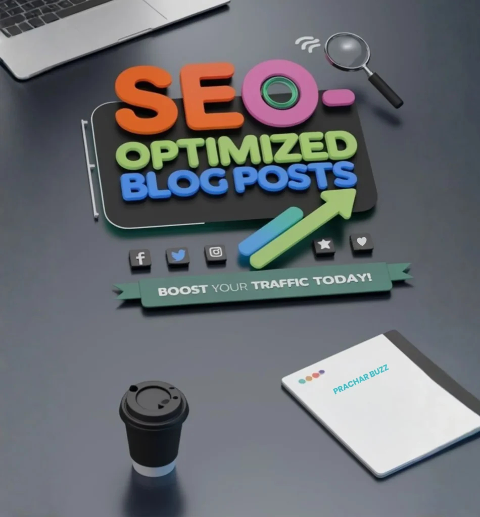 SEO content writing services by professional content writer at Prachar Buzz content writing agency