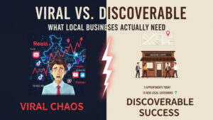 What Drives Customers to Local Business- Viral vs. Discoverable Content.