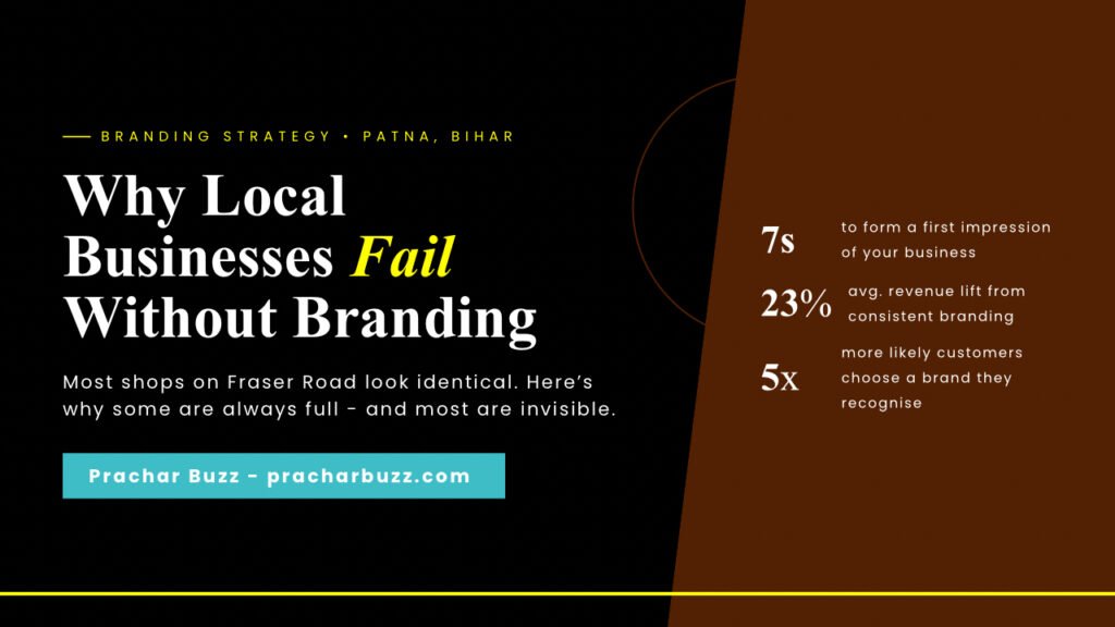 Why Local Businesses in Patna Fail Without Professional Branding – And How to Fix It